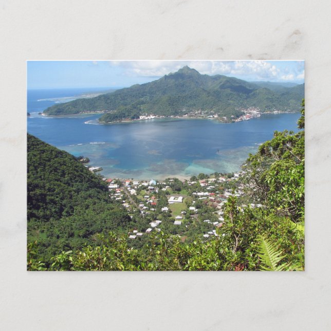 Pago Pago Harbour Postcard (Front)