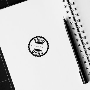 Pago, Portuguese Rubber Stamp