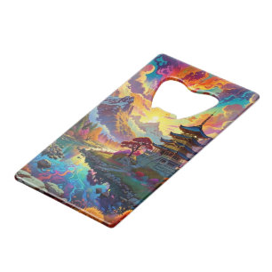 Pagoda and Coloured Landscape