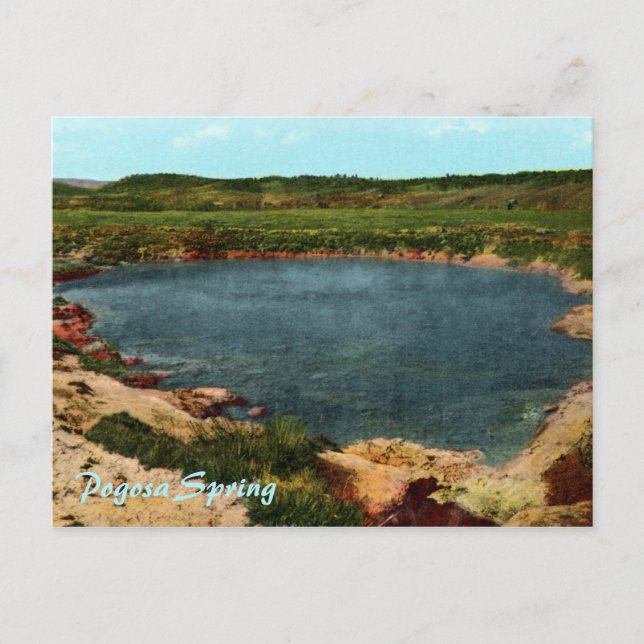 Pagosa Spring Postcard (Front)