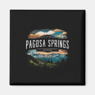 Pagosa Springs Mountains Colorado Hiking Outdoors Magnet