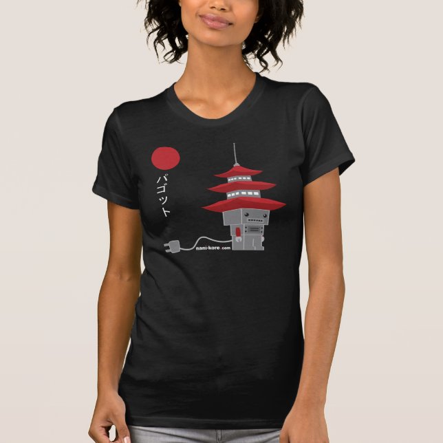 Pagoto Ladies Dark Shirt (Front)