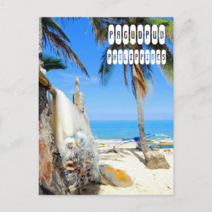 Pagudpud Beach of Ilocos Postcard