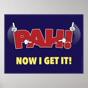 PAH! an ASL Classroom poster. Poster