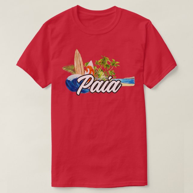 Paia surf T-Shirt (Design Front)