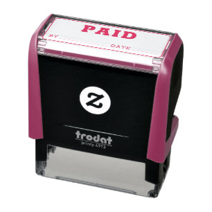 PAID Accounts Office Business Chief Accountant Self-inking Stamp