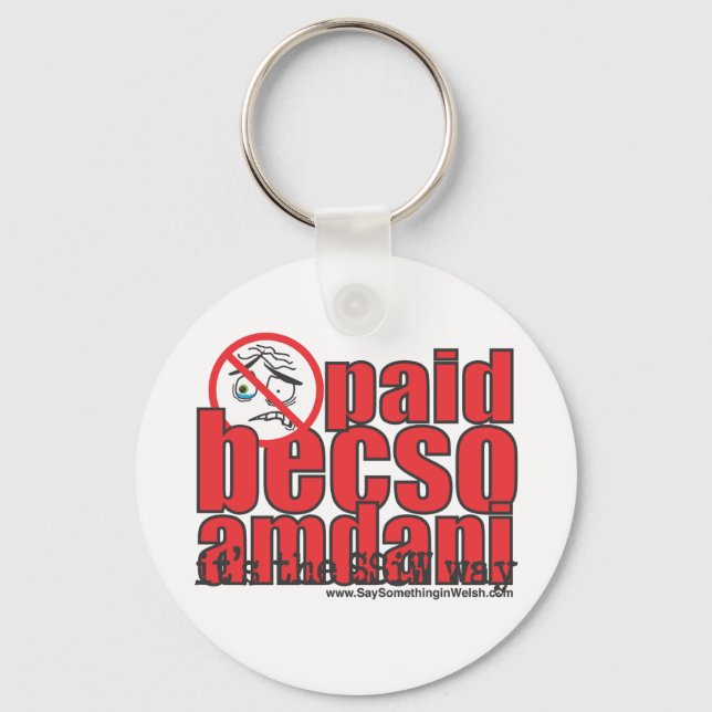 Paid becso amdani key ring (Front)