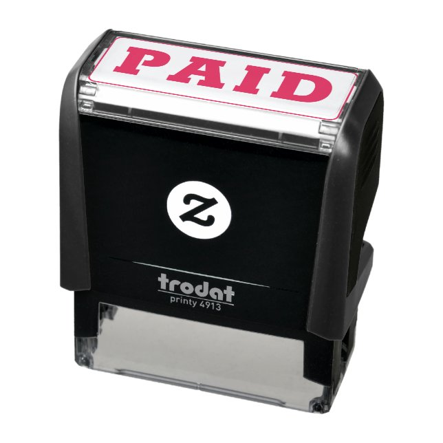 PAID Business Office Cashier Simple Self-inking Stamp (Product)