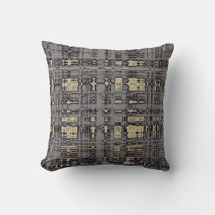 Paid Modern -grey and beige Design Cushion
