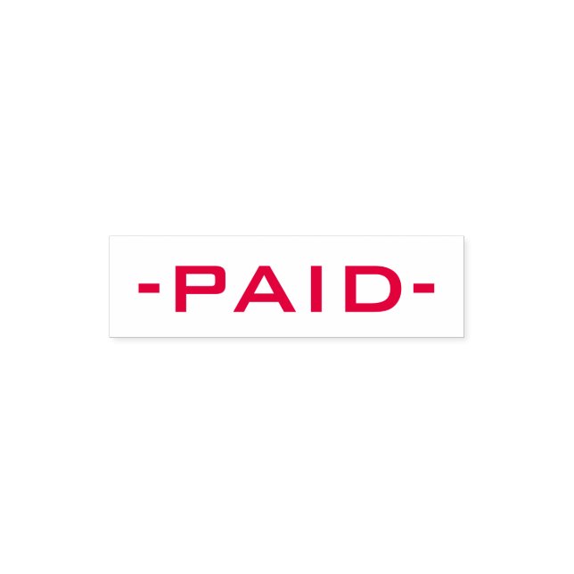 -PAID- Rubber Stamp (Design)