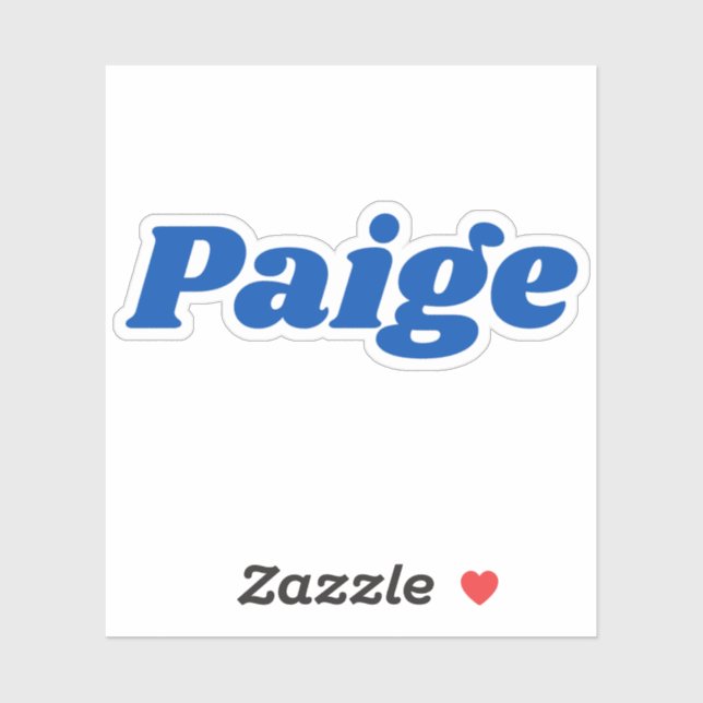 Paige (Sheet)