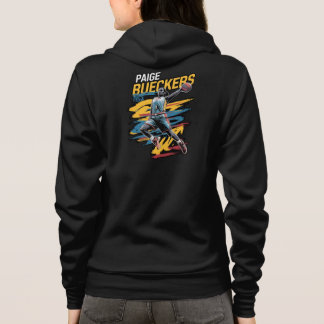 Paige Bueckers Basketball Zip-Up Hoodie – Colourfu