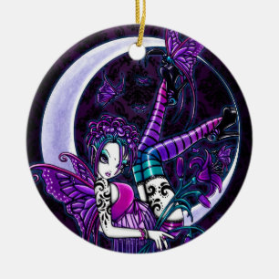 "Paige" Gothic Tattoo Fairy Art Ornaments