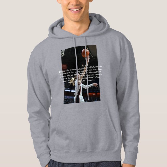 Paige - Grey Hoodie (Front)