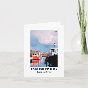 Paignton Harbour, English Riviera, Devon Card