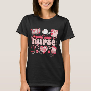 Pain Clinic Nurse Valentine's Day Pain Management T-Shirt