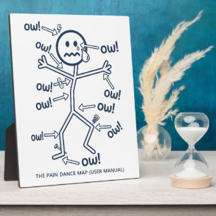 Pain Dance Map User Manual Plaque