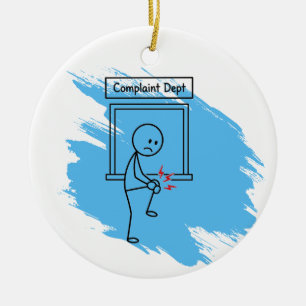 Pain Humour Complaint Custom Condition Ornament