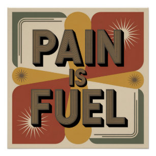 Pain Is Fuel Poster
