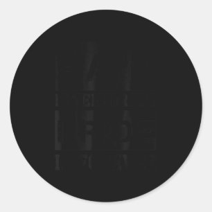 Pain Is Temrary Pride Is Forever Shirts Workout Mo Classic Round Sticker