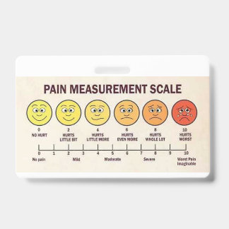 Pain Management ID Badge
