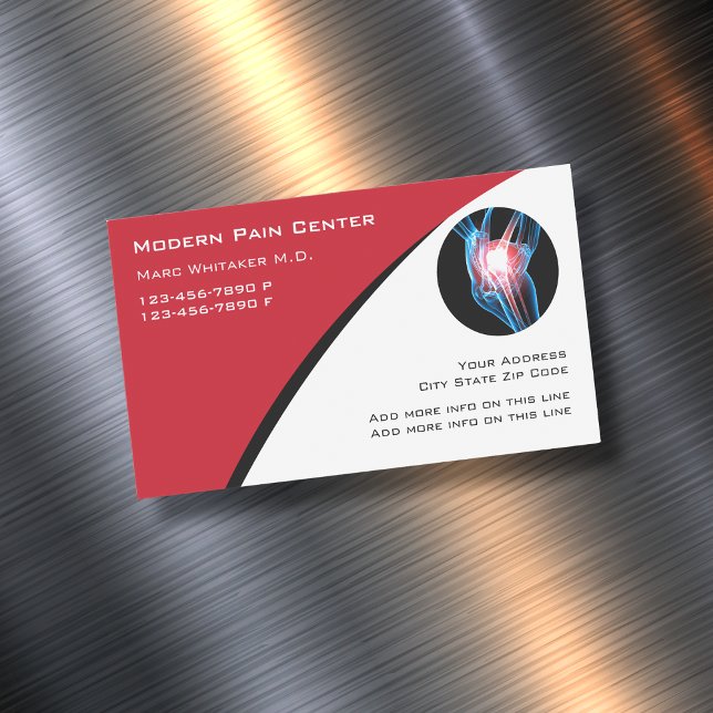 Pain Management Medical Business Magnets (Creator Uploaded)