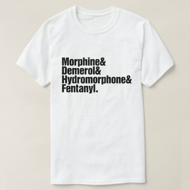 Pain Progression - Anaesthesia T-Shirt (Design Front)