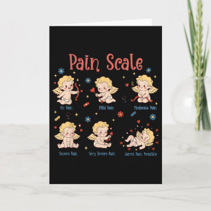 Pain Scale Cupid Nurse Trauma Nurse Icu Nurse Vale Card
