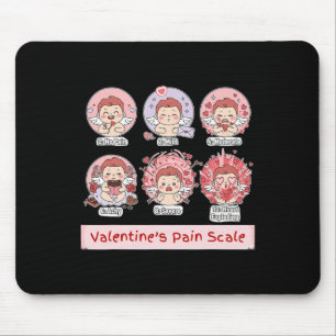 Pain Scale Cupid Nurse Trauma Nurse Icu Nurse Vale Mouse Mat