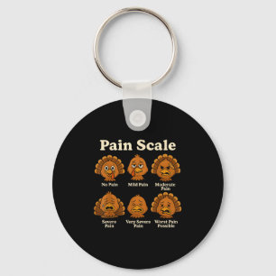 Pain Scale Pumpkin Pain Essment Trauma Nurse Hallo Key Ring