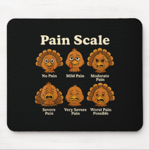 Pain Scale Pumpkin Pain Essment Trauma Nurse Hallo Mouse Mat