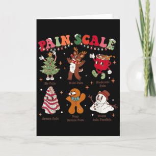 Pain Scale Retro Christmas Nurse Triage And Pain E Card
