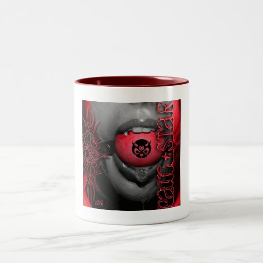 Pain Star Ball Gag Mug