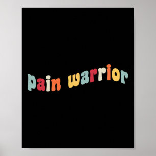 Pain Warrior Crps Awareness Month Crohn's Chronic  Poster