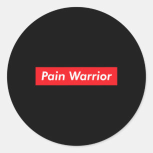 Pain Warrior Crps Awareness Month Rsd Chronic Dise Classic Round Sticker