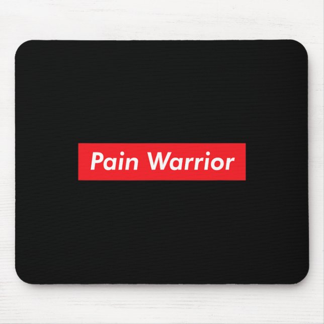 Pain Warrior Crps Awareness Month Rsd Chronic Dise Mouse Mat (Front)