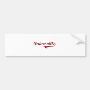 Painesville Ohio Classic Design Bumper Sticker