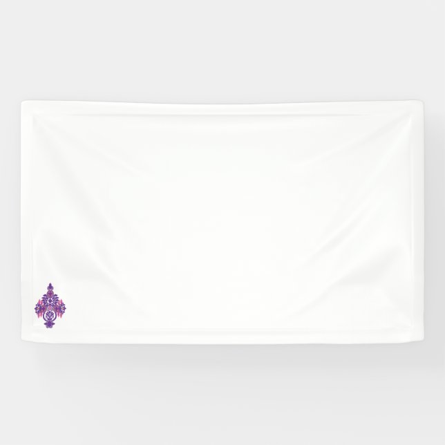 Painstaking illustration design Vinyl Banner  (Horizontal)