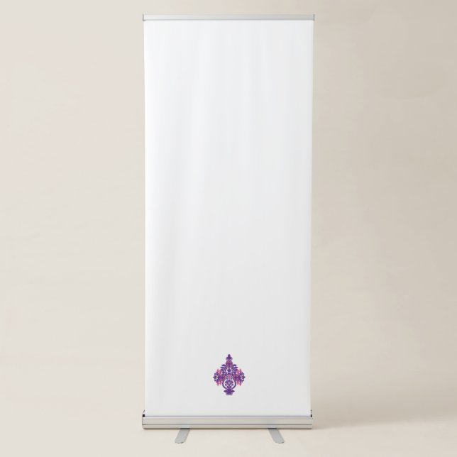 Painstaking Vertical Retractable Banner (Front)