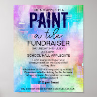 Paint a tile fundraiser PTA PTO