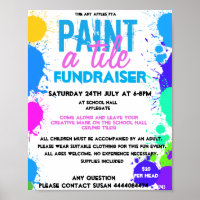 Paint a tile fundraiser PTA PTO