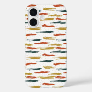 Paint Abstract Pattern File Folders iPhone 16 Case