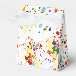 "Paint/Art Party" Tent Favour Box