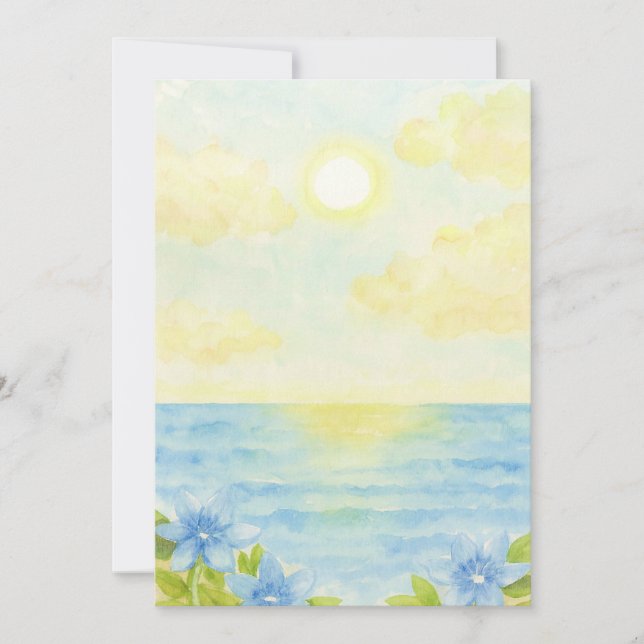 Paint Beach Invitation (Front)