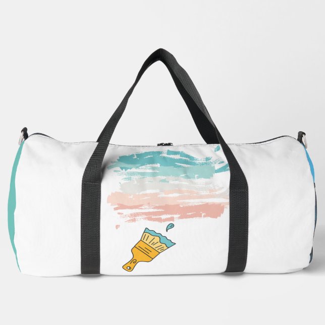 paint brush duffle bag (Front)