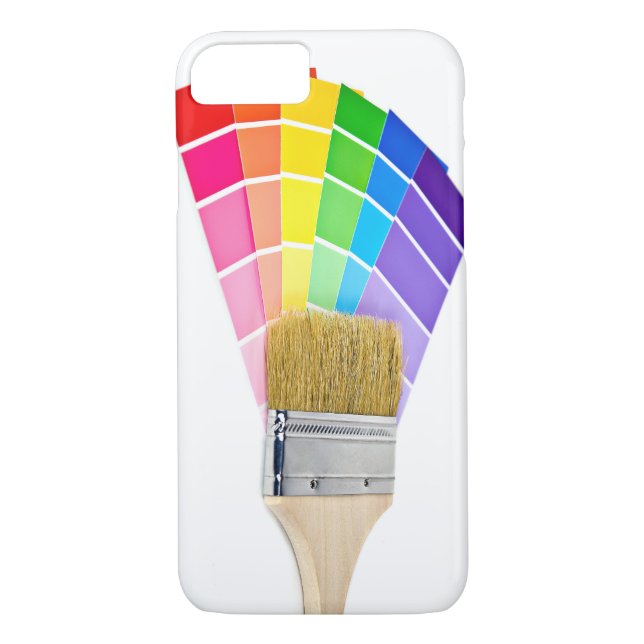 paint brush on paint colours Case-Mate iPhone case (Back)