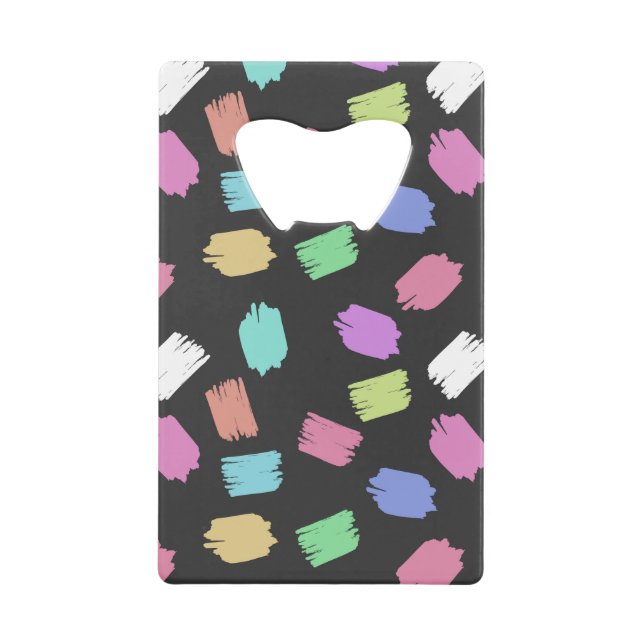 Paint Brush Strokes, Colourful Brush Strokes (Front)