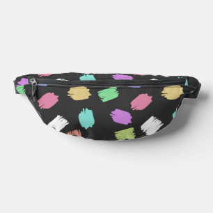 Paint Brush Strokes, Colourful Brush Strokes Bum Bags