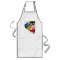 Paint brushes art smock apron