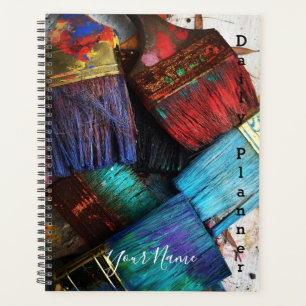 Paint Brushes Daily Planner- HAMbWG Planner